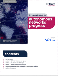 A Regional Guide to Autonomous Networks Progress