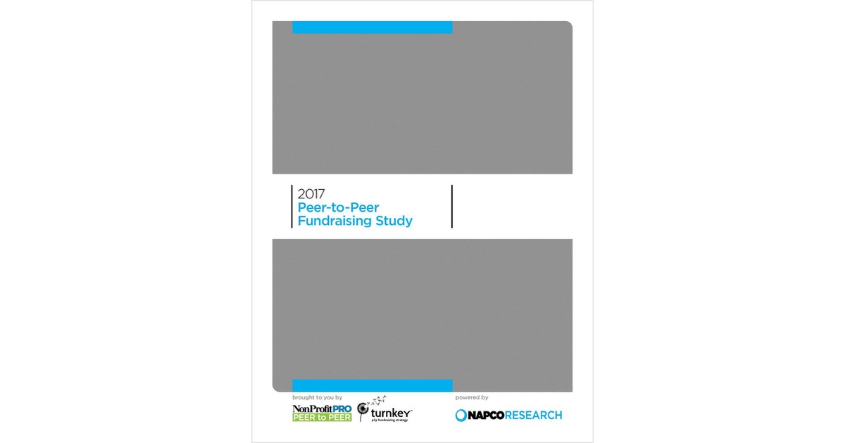 2017 Peer-to-Peer Fundraising Study