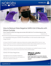 How to Reduce False Negative SARS-CoV-2 Results with  Silicon Carbide