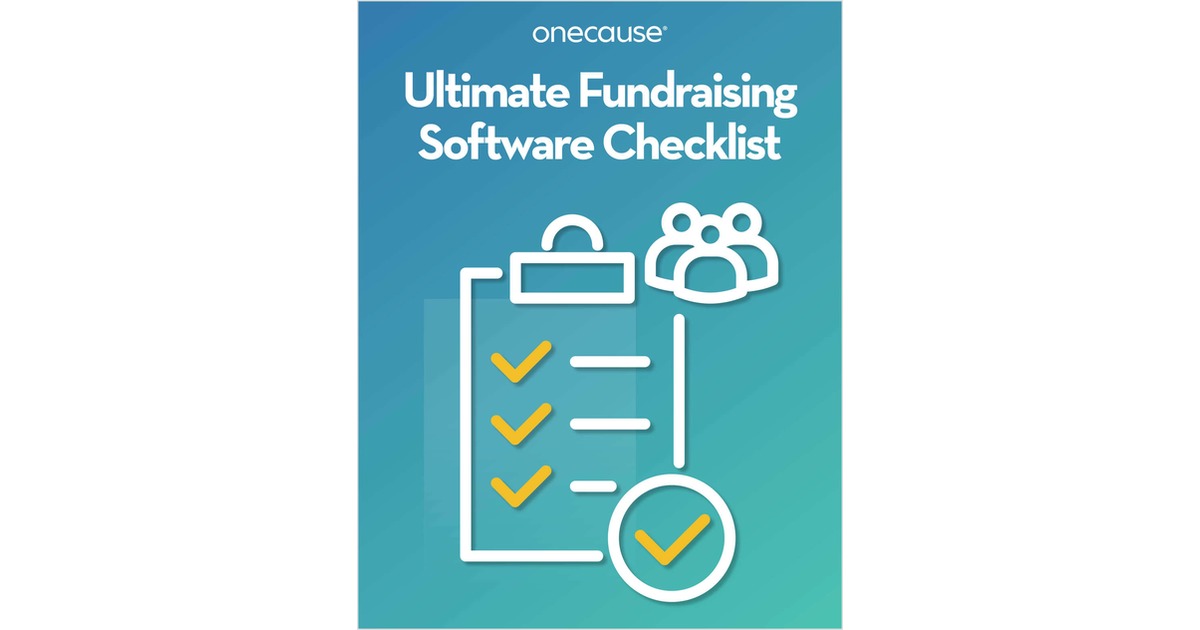 Ultimate Fundraising Software Checklist