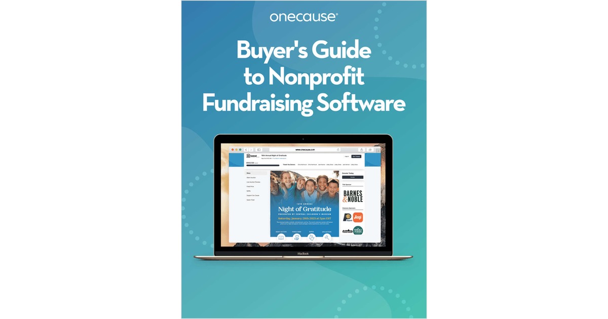 Complete Buyer's Guide to Nonprofit Fundraising Software