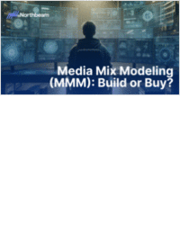 Media Mix Modeling: Build or Buy?