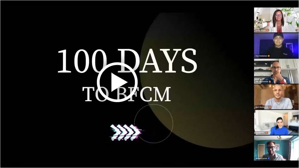 100 Days to Black Friday Cyber Monday