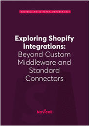 Explore Shopify Integrations: Beyond Custom Middleware and Standard Connectors