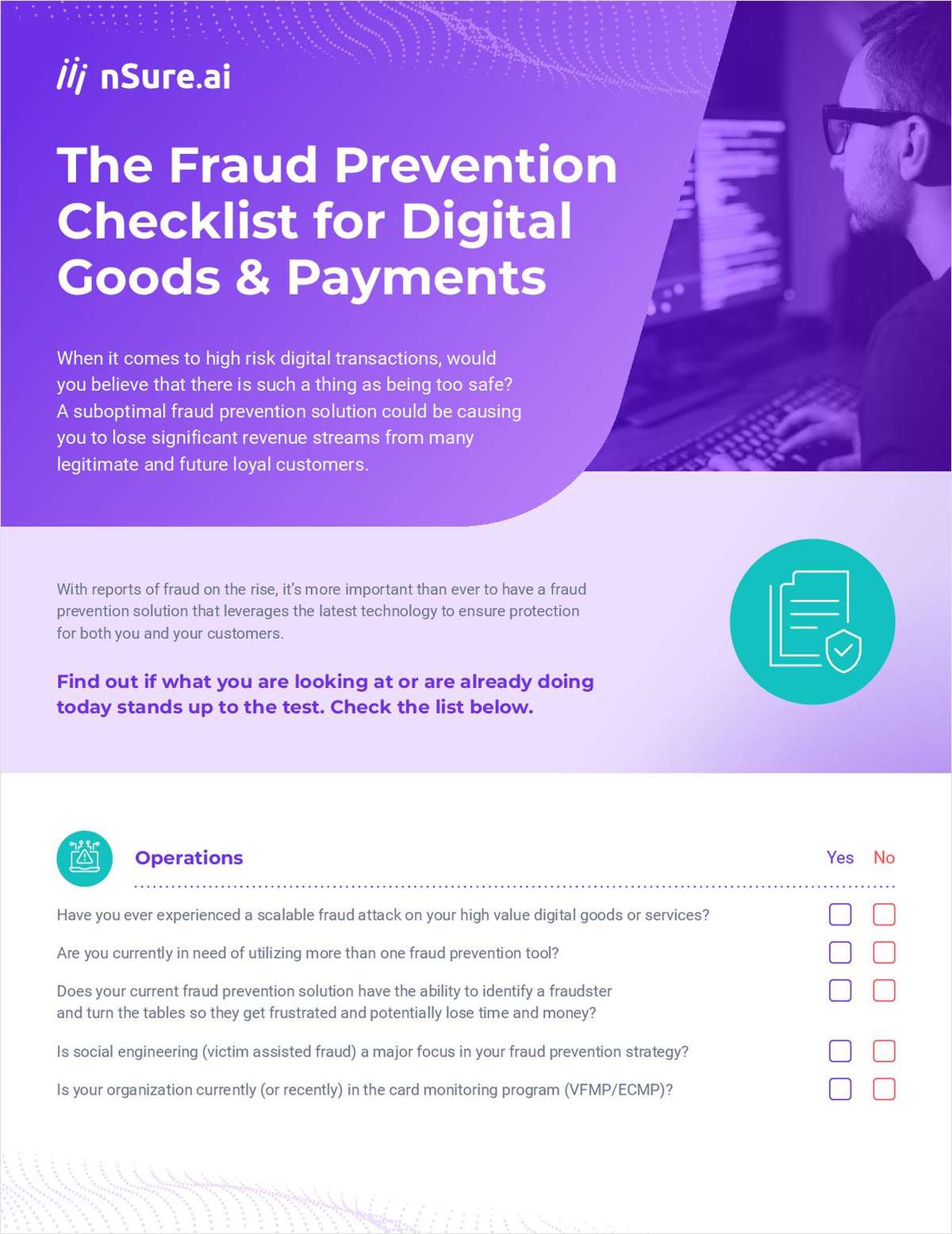 The Fraud Prevention Checklist for Digital Goods & Payments