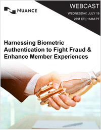 Harnessing Biometric Authentication to Fight Fraud & Enhance Member Experiences