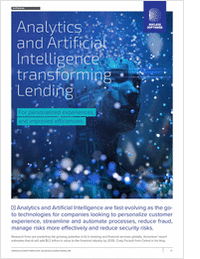 Analytics and Artificial Intelligence Transforming Lending