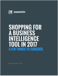 Shopping For A Business Intelligence Tool in 2017