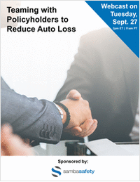 Teaming with Policyholders to Reduce Auto Losses