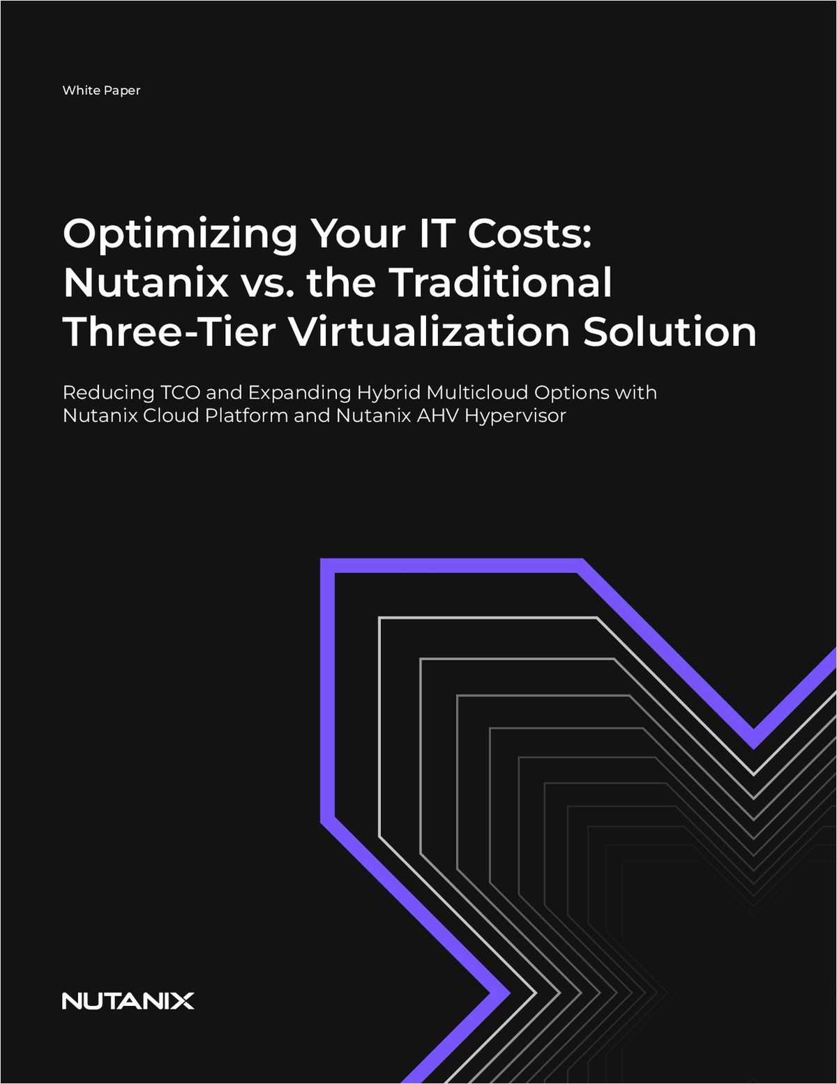 Optimizing Your IT Costs: Nutanix vs. the Traditional Three-Tier Virtualization Solution