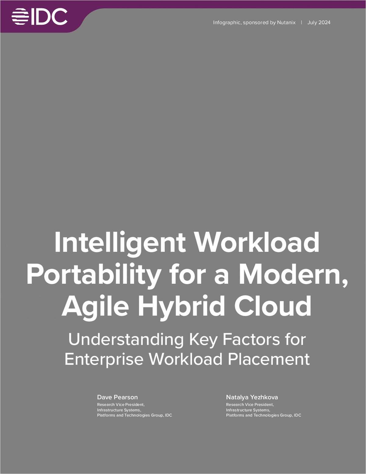 Intelligent Workload Portability for a Modern, Agile Hybrid Cloud