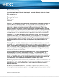 Executive Summary Unlocking AI and GenAI Use Cases with AI-Ready Hybrid Cloud Infrastructure