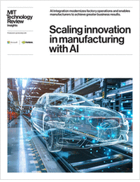 Scaling innovation in manufacturing with AI
