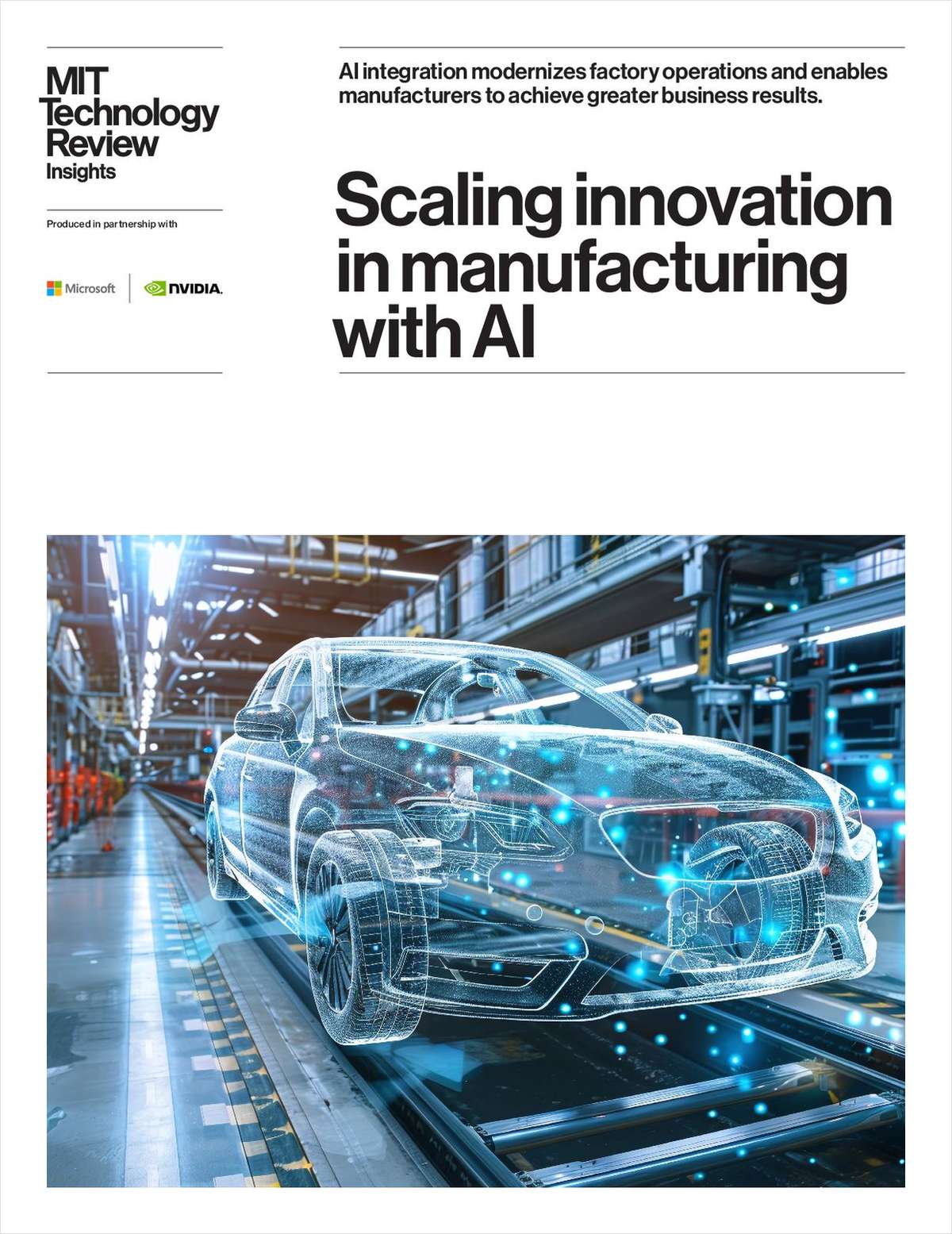 Scaling innovation in manufacturing with AI