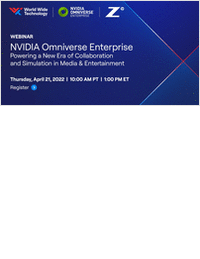 NVIDIA Omniverse Enterprise -- Powering a New Era of Collaboration and Simulation in Media & Entertainment