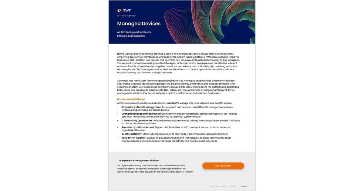 Managed Devices AI-Driven Support for Device Lifecycle Management