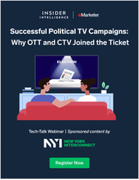 Successful Political TV Campaigns: Why OTT and CTV Joined the Ticket