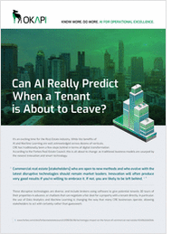 Can Artificial Intelligence Really Predict When a Tenant is About to Leave?