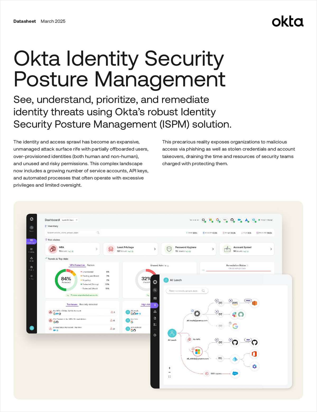 See, Understand, Prioritize, and Remediate Identity Threats With Okta's Latest Solution