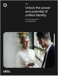 A guide to future-ready identity: The five key outcomes of a unified  security strategy