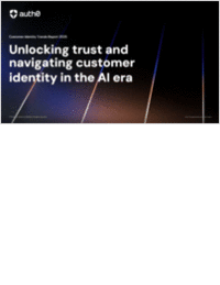 Auth0's 2025 Customer Identity Trends Report