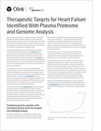 Therapeutic Targets for Heart Failure Identified With Plasma Proteome and Genome Analysis