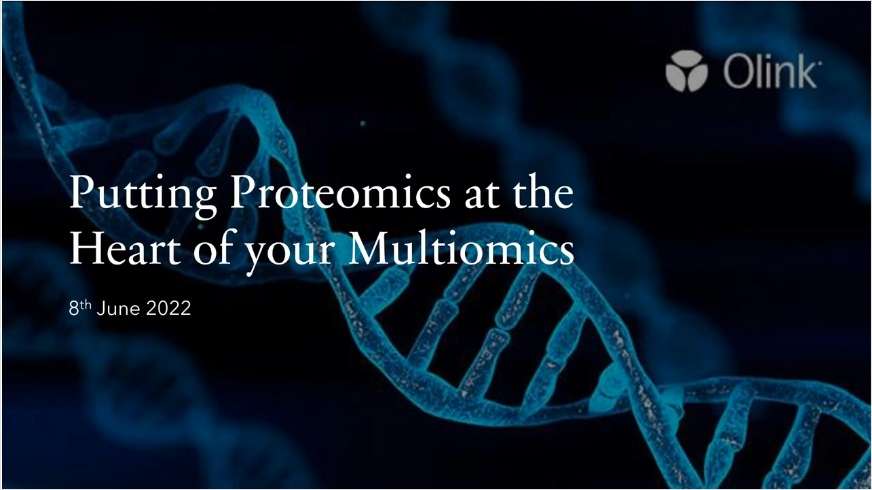 Putting Proteomics at the Heart of Your Multiomics