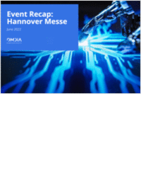 Hannover Messe Recap -- Sustainability and Digital converge