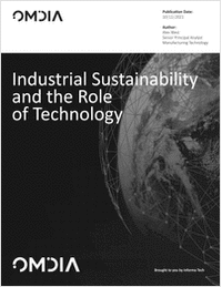 Industrial Sustainability and The Role of Technology Report