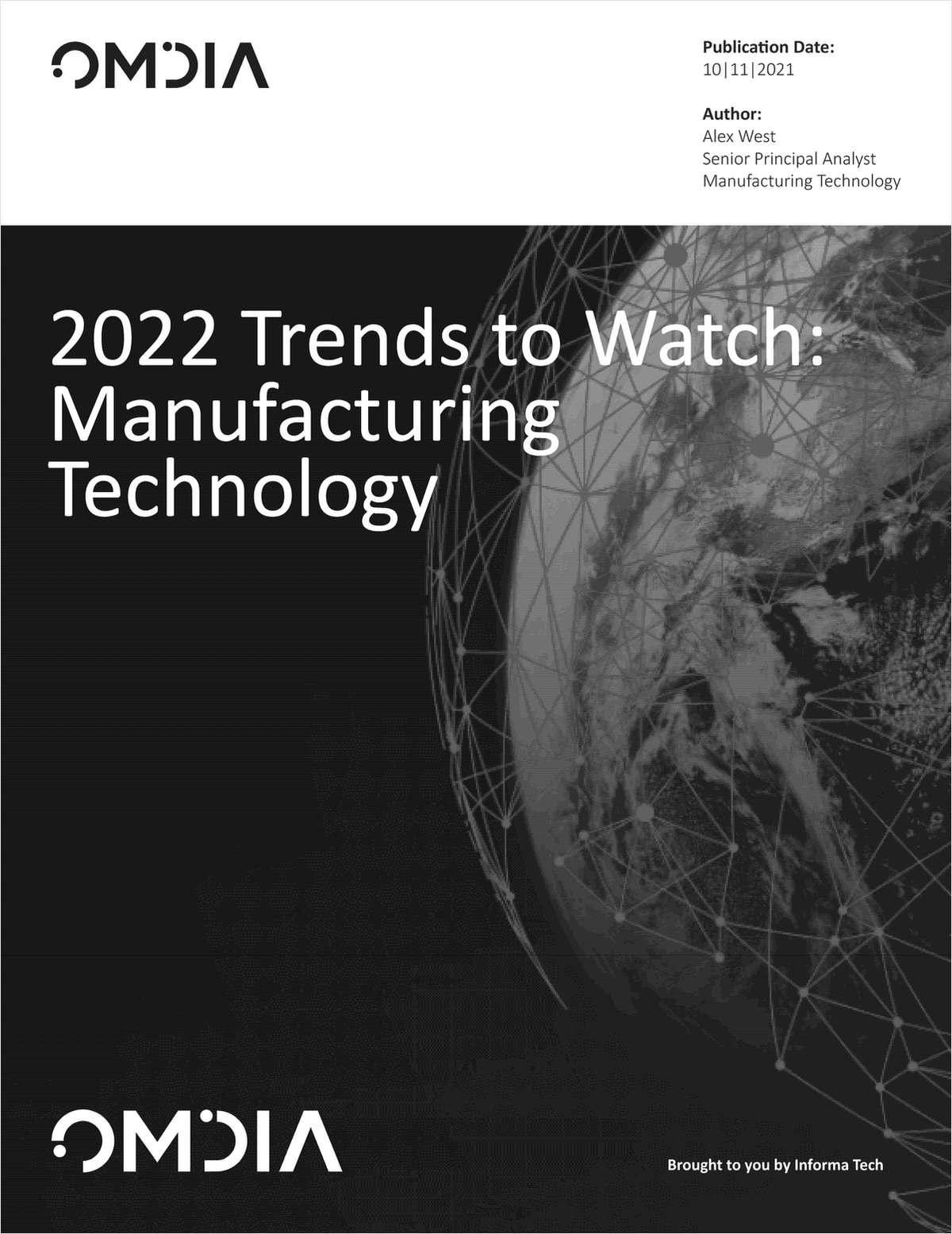 Manufacturing Technology -- Trends to Watch 2022