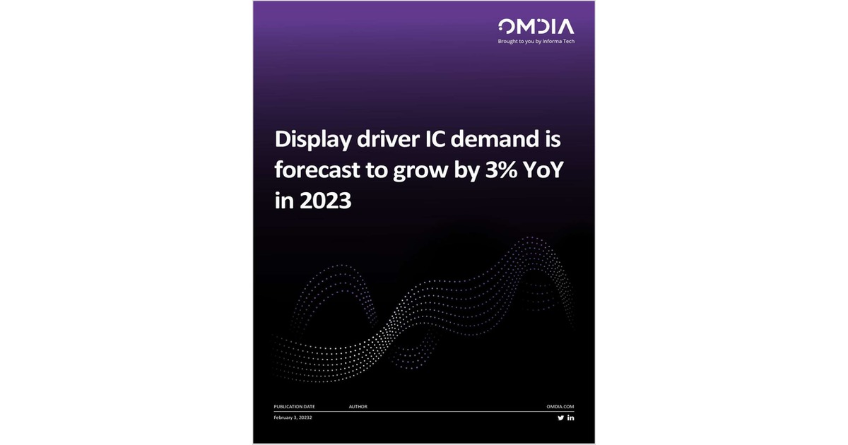 Display driver IC demand Free Blog