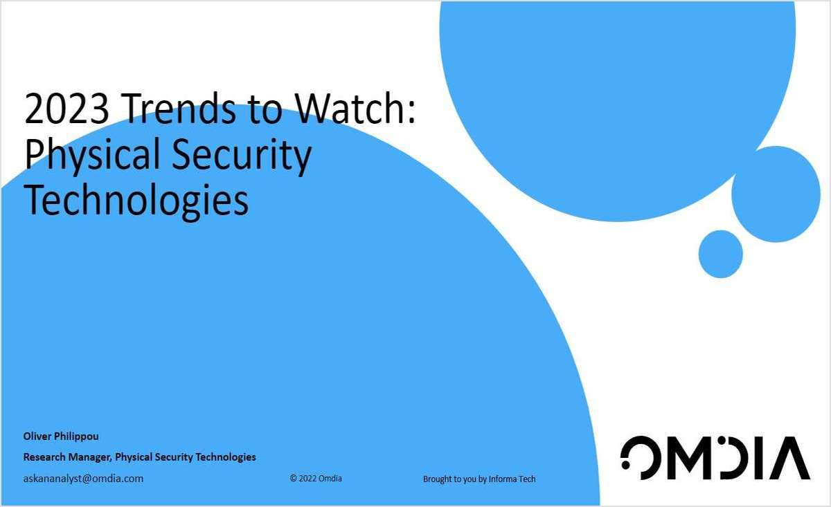 2023 Trends to Watch: Physical Security Technologies