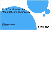 2023 Trends to Watch: Manufacturing Technology