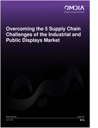 Overcoming the 5 Supply Chain Challenges of the Industrial and Public Displays Market