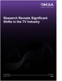 Research Reveals Significant Shifts in the TV Industry