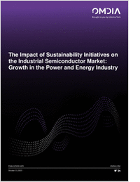 The Impact of Sustainability Initiatives on the Industrial Semiconductor Market: Growth in the Power and Energy Industry