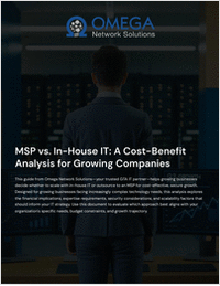 MSP vs. In-House IT: A Cost-Benefit Analysis for Growing Companies