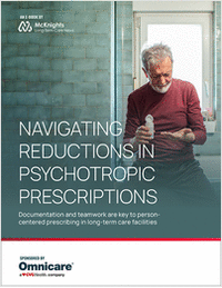 Navigating reductions in psychotropic prescriptions