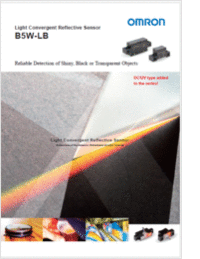 Light Convergent Reflective Sensor B5W-LB