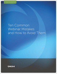 10 Common Webinar Mistakes and How to Avoid Them