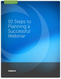 10 Steps to Planning a Successful Webinar