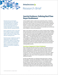 Inertial Guidance: Defining Real-Time Buyer Enablement