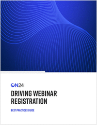 How to Drive Webinar Registration Best Practices Guide