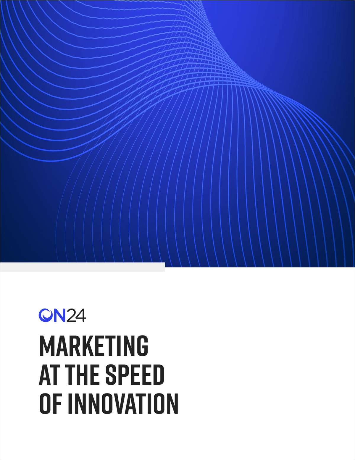 Marketing At The Speed Of Innovation