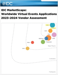 ON24 Named a Leader in IDC MarketScape for Worldwide Virtual Event Applications