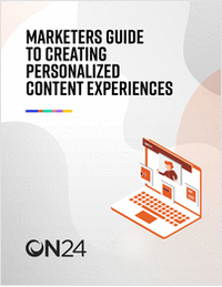 Marketers Guide to Personalized Content Experiences