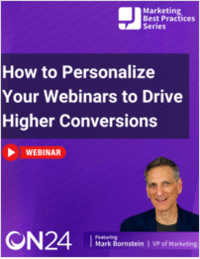 How to Personalize Your Webinars to Drive Higher Conversions