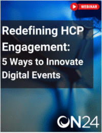 Redefining HCP Engagement: 5 Ways to Innovate Digital Events