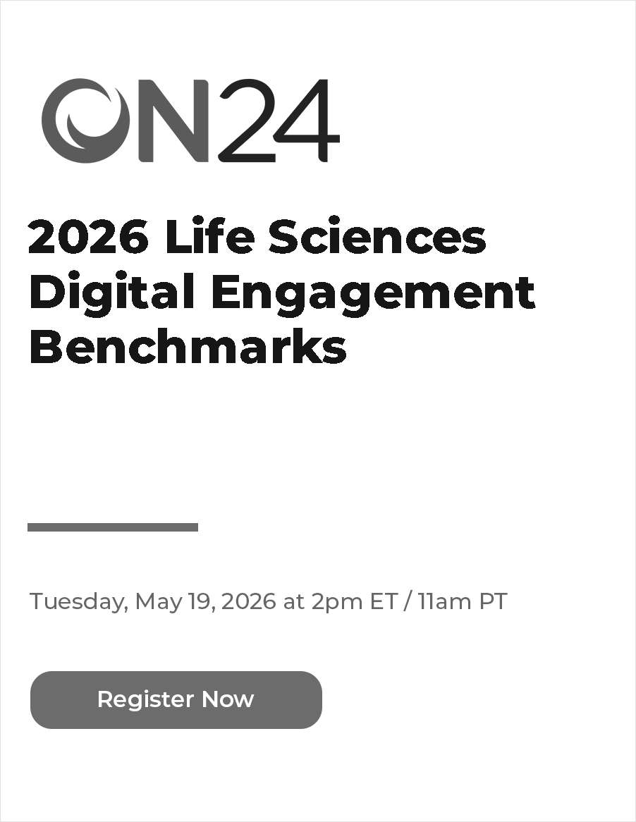 2026 Life Sciences Digital Engagement Benchmarks