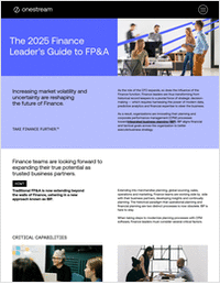 The 2025 Finance Leader's Guide to FP&A